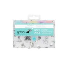 Shop target for index cards you will love at great low prices. Index Cards In Doodled Case Yoobi153 Clear Cool School Supplies Middle School Supplies Cute School Supplies
