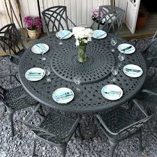 the olivia 8 seater garden table set in