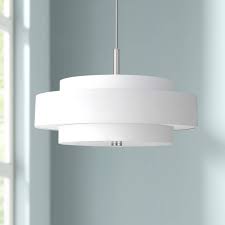 White Ivory Pendant Lighting Lamps Plus