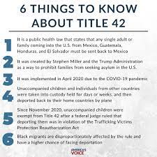 Immigration 101: What is Title 42 ...