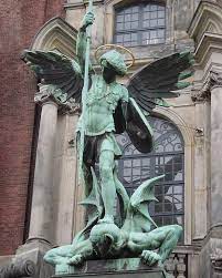 St Michael The Archangel Statue Outdoor