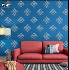 Flower Texture Wall Painting Location