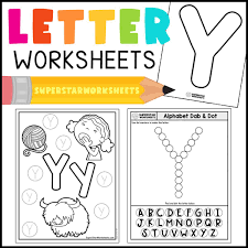 letter y worksheets superstar worksheets