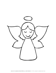 Kids are not exactly the same on the outside, but on the inside kids are a lot alike. Christmas Angel Free Christmas Coloring Page Planerium
