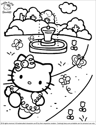 Download this adorable dog printable to delight your child. Hello Kitty Coloring Page For Kids To Print Coloring Library