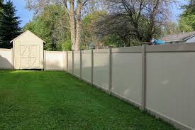 two color vinyl fences fall in love