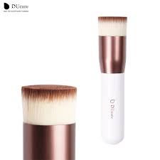 ducare brush foundation brush professional high quality liquid flat brushes for face makeup