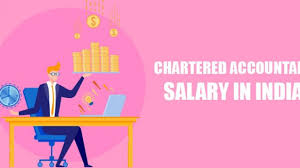 chartered average accountant salary in