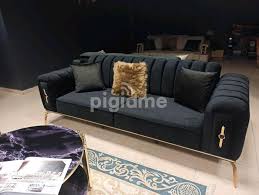 black three seater sofa set kenya in