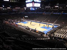 Chesapeake Energy Arena View From Club Level 220 Vivid Seats