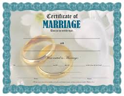 Certificate of Marriage | Free Printable