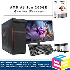 The more expensive ones also do avr and power the computer off of the batteries all the time so there is no short break in power to switch over. Amd Athlon 200ge Desktop Package With Os Pc Broker