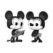 pop mickey mouse and minnie mouse