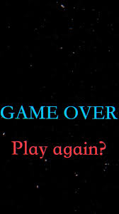 Download Wallpaper 1080x1920 Inscription Game Over Text