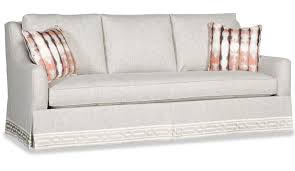 Transitional Sofa With Nicly Detailed Skirt