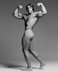 Young Nude Arnold Schwarzenegger Flexing | mysite
