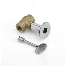 Key Valve With Chrome Cover Plate