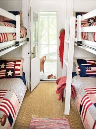 inspirational rooms in red white and