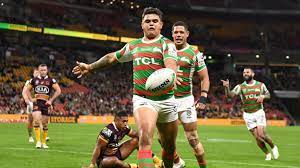 Rabbitohs star latrell mitchell is facing a month on the sidelines after he was charged with three offences during his team's epic saturday win. Vn0nzgxghl3him