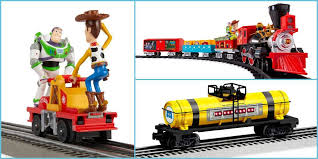 toy story inspired lionel train sets
