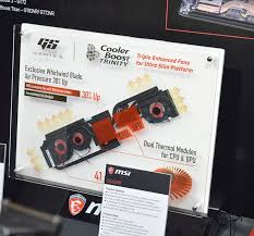 msi s latest cooling technology tackles