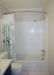 at what height should a shower curtain