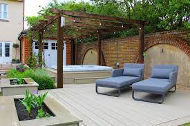 Sunken Hot Tub Essex Gardens Designs