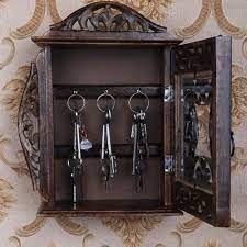 Designer Key Box Wooden Key Holder Key
