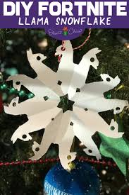 Each figure inside is a different pint size. Fun Fortnite Christmas Craft Winter Crafts For Kids Snowflake Template Tween Crafts