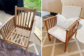 refinish outdoor wood furniture in one
