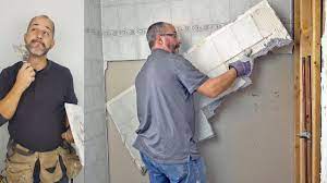 diy removing your old tile without