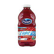 ocean spray light cranberry juice drink