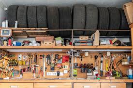 diy garage shelves