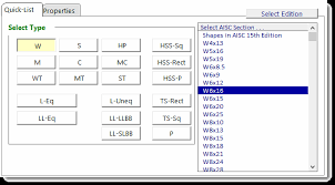 calculation modules beams steel beam