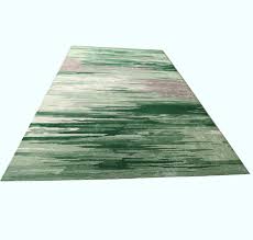 rectangle green color carpet and rugs