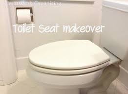 Toilet Seat Makeover