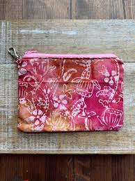tie dye wallet bag pink bags hippie