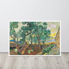 Vincent Van Gogh A Corner Of The Asylum