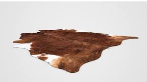 ikea carpet cow hide koldby2 brown rug