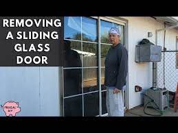 Remove Sliding Glass Patio Door