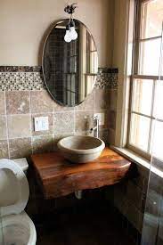 Bathroom vanities are the central hub of the bathroom for all primping and prepping in the morning, at night, and in between. Image Result For Live Edge Bathroom Vanity Wooden Bathroom Vanity Wood Bathroom Wooden Bathroom