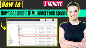 how to public html folder from