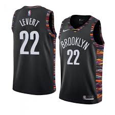 This was the first game that brooklyn wore its new city … 2018 19 Black Brooklyn Nets 22 Caris Levert City Edition Edition Jersey Men S 59371