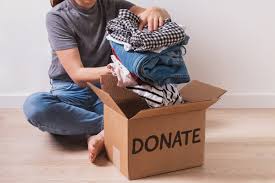 to donate clothes and furniture