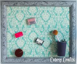 magnetic makeup board cutesy crafts