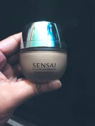 sensai cream foundation beauty