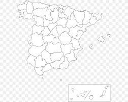 Discover 95 free spain map png images with transparent backgrounds. Provinces Of Spain Blank Map Globe Png 605x650px Spain Area Autonomous Communities Of Spain Black And