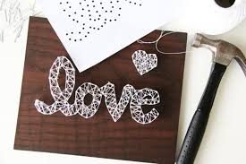 Simply print this free heart string art template and you can turn it into some string art decor. 1001 Ideen Fur Fadenbilder Zum Nachmachen