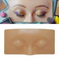 3d makeup practice board silicone eye