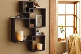 Wall Shelf Rack For Living Room Set Of
